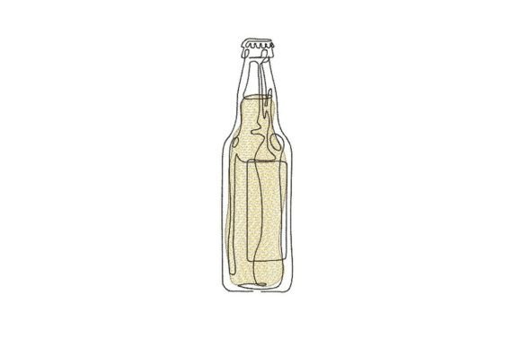 Beer Bottle Embroidery Design Review