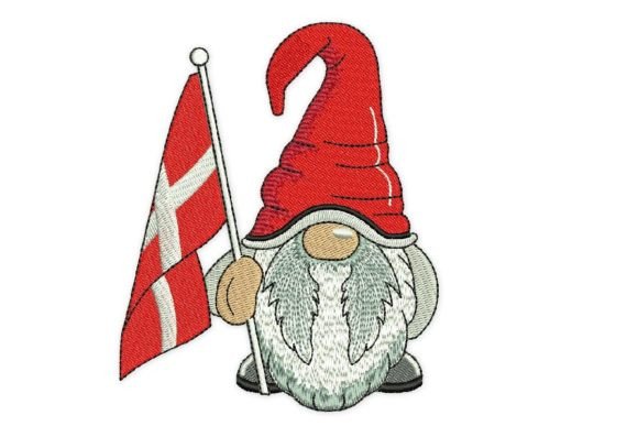 Danish Flag Gnome