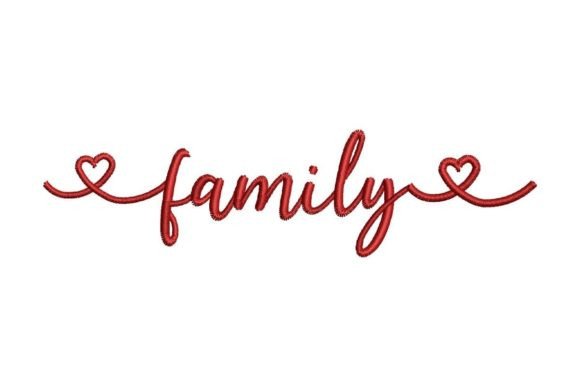 Family with Hearts