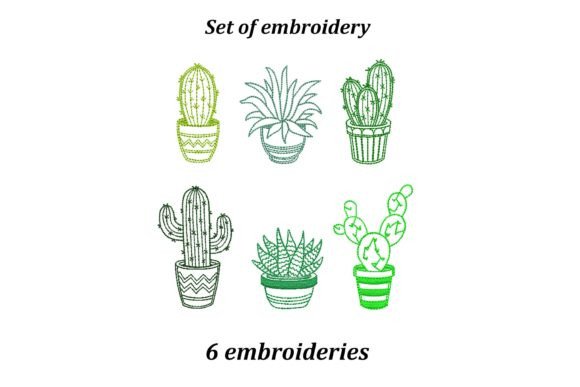 Houseplants: A Fresh Embroidery Design for Boutique Sweatshirts